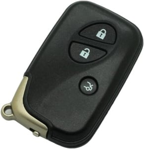 Techstar Smart Key autókulcstartó 3 gombbal, Lexus ES350, GS350, IS250, RX350 modellekhez – PG428A Blade