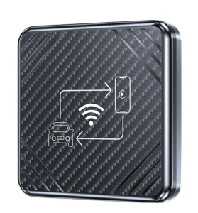Techstar V2 Wireless Carplay és Android Auto Adapter, Plug and Play, Bluetooth 5.0, automatikus csatlakozás, iOS és Android kompatibilis, USB Type-C