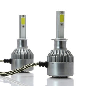 Set LED C6 H1 pentru faruri auto, 36W, lumina alba puternica, 6500K