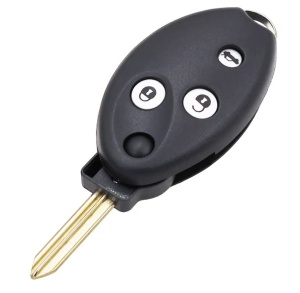 Citroen C2, C3, C4, C5, C6, C8, Xsara, Berlingo, Sega, Picasso autókulcsház kompatibilis, 3 gombbal és vágatlan pengével SX9