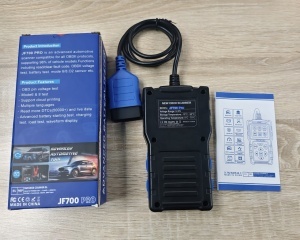 JFIND JF700 Pro OBD2 szkenner autótesztelő – Teljes körű motor-, akkumulátor- és érzékelődiagnosztika, 12 V, színes képernyő - Img 9