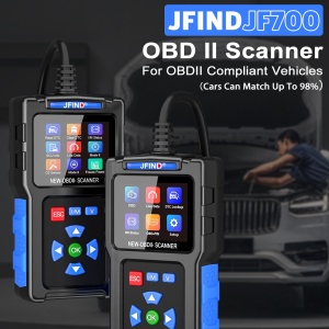 Utilizare tester auto JFIND JF700 pe vehicul cu port OBD2