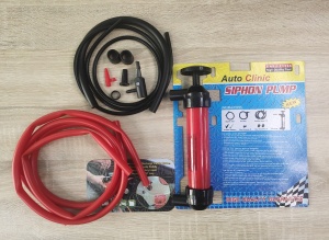 Pompa utilizata pentru transfer lichid in atelier auto