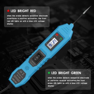 detalii tester auto techstar cu ecran digital