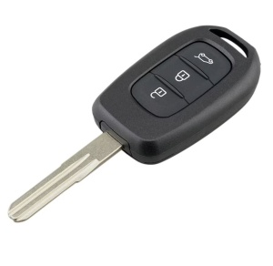 Techstar 3 gombos autókulcs tok Dacia Logan, Sandero, Duster, Dokker modellekhez – 2016+ kompatibilis