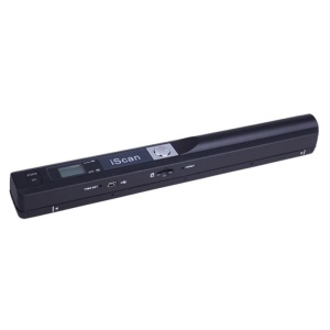 Techstar 900DPI iScan Mini hordozható szkenner, LCD képernyő, JPG / PDF, A4 -es típus, Könyvek, folyóirat, újságok szkennelése