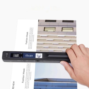 iScan Mini pentru documente - Rezoluție înaltă, ecran LCD, scanare rapidă cărți/ziare