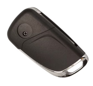Carcasa cheie auto tip briceag Techstar pentru Opel Vauxhall Chevrolet 2 butoane – model cu margini cromate