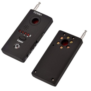 Detector aparate spionaj Techstar CC308 vedere frontala si laterala