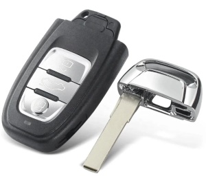 set cheie auto techstar audi cu butoane si lama retractabila 433mhz