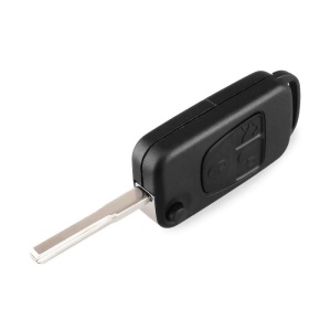 carcasa cheie mercedes 3 butoane cu lama hu64 pentru modele a c e clk ml slk cl sl amg s class