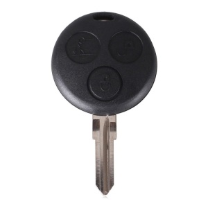 Carcasa cheie auto Techstar Mercedes Smart 3 butoane spate cu contur rotund si lama