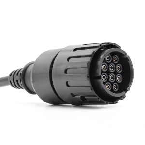 Mufa BMW moto ICOM-D 10 pin pentru conectare la OBD2