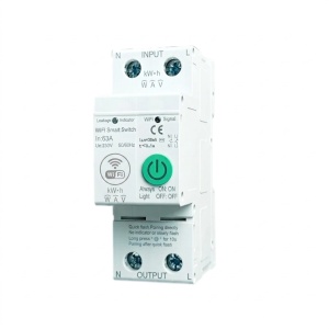 Techstar smart automatikus biztosíték, WiFi, Fogyasztás figyelés, Tuya/Smartlife, 2P Pole, 1P+N, Egyfázisú, 63A, Google Home és Alexa szolgáltatás kompatibilis - Img 7