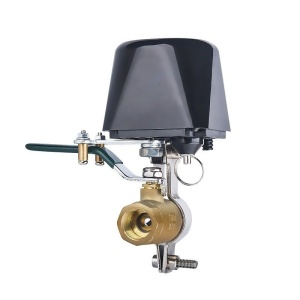 Techstar Smart Valve szelep, vezeték nélküli kapcsolat, Stop és Start tápellátás, víz-/gázcső, Tuya, Google Assistant kompatibilis