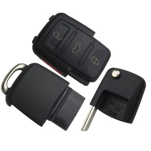 Carcasa cheie auto deschisa cu 4 butoane compatibila Volkswagen