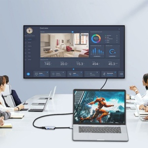 Utilizare adaptor Techstar CYC3IN1 pentru conectare Nintendo Switch la monitor