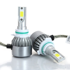 2 db Auto Techstar® C6 LED-es készlet, 9006, 36w, 3800 lumen, 6500K, AUTO, 12-24 volt, COB - Img 2