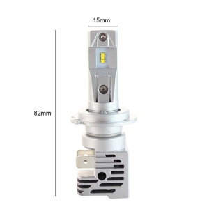 2 db Auto Techstar® M3 LED készlet, H7, 40w, 8000 lumen, 6500K, AUTO, 12-24 volt, ZES, Canbus, réz mag, alumínium radiátor - Img 6