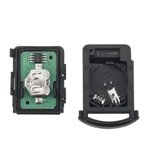 Gépkocsikulcs komplett távirányítóval Techstar kompatibilis Opel Corsa C, Combo, Meriva, Tigra, Vauxhall, 2 gomb, 433 MHz, 5WK48669, pengés HU46 - Img 7