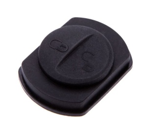 Gumi membrános autós billentyűzet 2 gombbal, kompatibilis a Smart ForFour, ForTwo és Mitsubishi Colt modellekkel, 2004–2007 évek