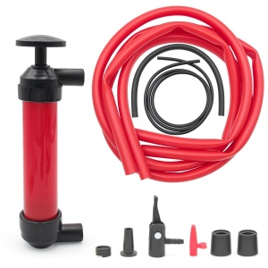 Kit complet pompa cu furtune si accesorii transfer lichide