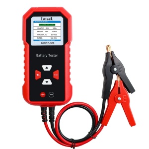 Lancol MICRO-500 autóakkumulátor teszter, gyorsellenőrző 12V ólom-sav és LiFePO4, kompatibilis AGM, GEL, EFB, QR Code eredmények - Img 12