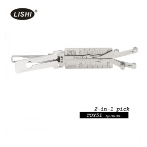 Decodor Lishi TOY51 profil cheie si mecanism de decodare, compatibil Toyota Peugeot Citroen Renault Opel