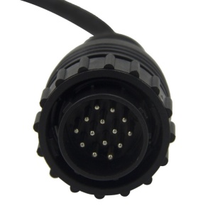 Conector mufa rotunda Mercedes 14 pini pentru diagnoza auto