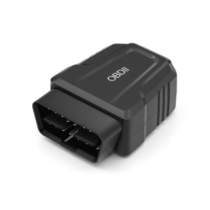 Adaptor OBD2 Techstar V011 – vedere laterala a carcasei negre