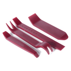 Set pene si leviere din plastic pentru demontare ornamente interioare