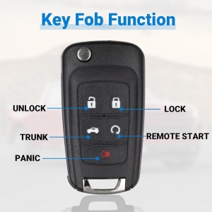 smart key cheie completa pentru chevrolet captiva, cruze, malibu si opel antara