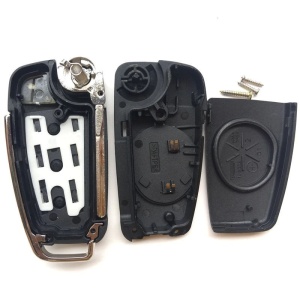 Kit complet carcasa cheie auto 3 butoane cu suport electronic