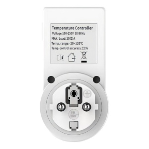 priza techstar cu afisaj digital pentru control temperatura