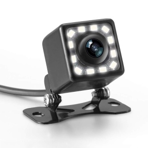 Camera marsarier Techstar 12L vedere frontala cu iluminare LED si suport metalic