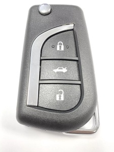Cheie Toyota Prius 3 butoane, vedere frontală