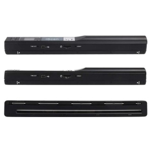 Dispozitiv scanare portabil iScan - Rezoluție 900DPI, afișaj LCD, salvare JPG și PDF, compact