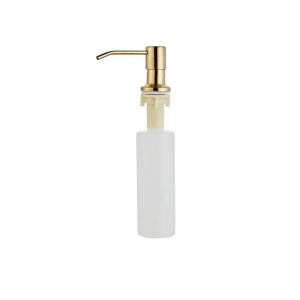 Techstar Beépített adagoló, Mosogatóhoz, Szappanhoz, Tisztítószerhez, 300 ml, Aranyszín