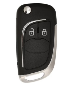 Carcasa cheie auto tip briceag Techstar pentru Opel Vauxhall Chevrolet 2 butoane – grosime si design spate