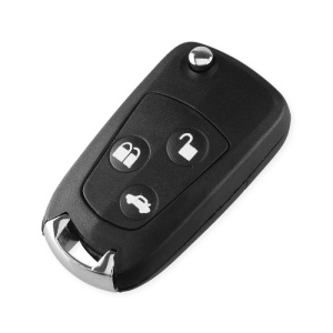 Techstar Ford Mondeo autókulcs-tartó, 3 gomb, Fiesta / Focus / Galaxy / Kuga / C-Max