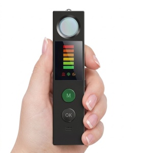 Techstar K15 multifunkciós detektor rejtett kamerák, GPS nyomkövetők és RF jelek észleléséhez, mágneses érzékeléssel, rezgésriasztással, zseblámpával és USB-C csatlakozóval - Img 10