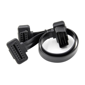 Prelungitor OBD2 2 in 1 Techstar cablu scurt