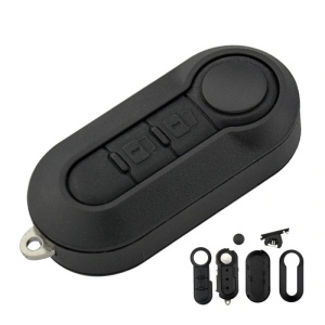 Carcasa cheie Fiat 2 butoane cu surub si componente incluse