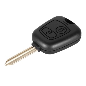 Techstar kulcstok, Citroen C3, C2, C1, 206, 307, 407, Xsara, Berlingo, 2 gomb, SX9 penge (TOY43)