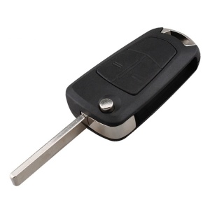 Techstar Opel Autó Kulcs, Astra H, Zafira B, 433Mhz, ID46, HU100, 2 gomb