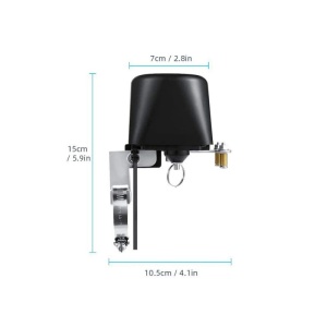 Techstar Smart Valve szelep, vezeték nélküli kapcsolat, Stop és Start tápellátás, víz-/gázcső, Tuya, Google Assistant kompatibilis - Img 7