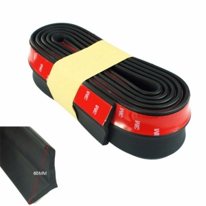 Kit banda protectie spoiler neagra cu adeziv si unelte montaj