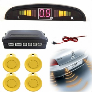 Senzori parcare auto cu display - Set complet 4 bucati, sistem radar Parktronic