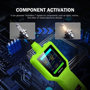 prezentare TopDiag P100 Pro cu mod osciloscop si alimentare 0 5V