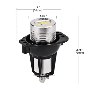 Set LED marker auto pentru BMW E90 E91, 6W, culoare 6500K